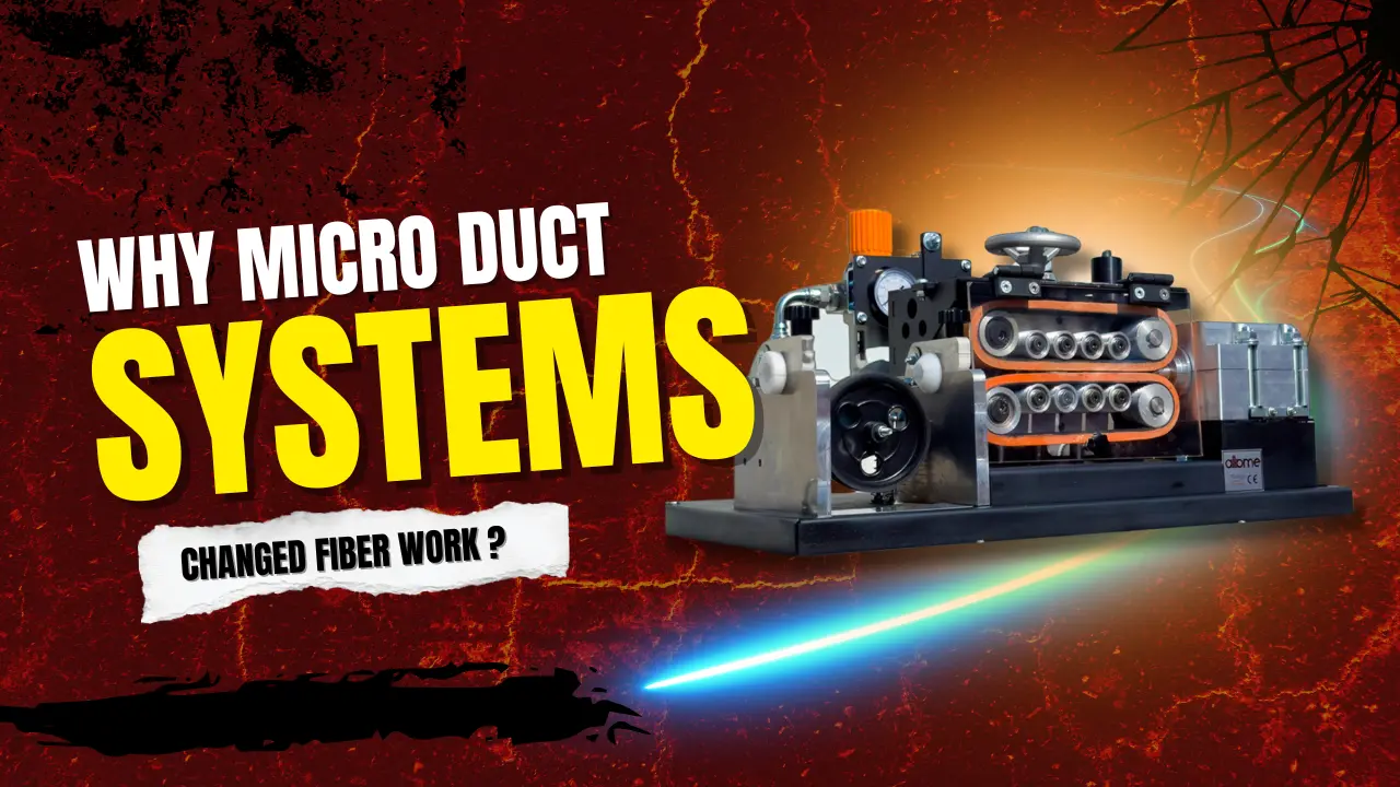 micro duct cable blowing machine